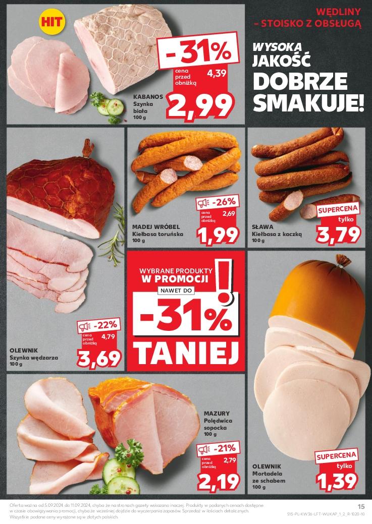Gazetka promocyjna Kaufland str. 15