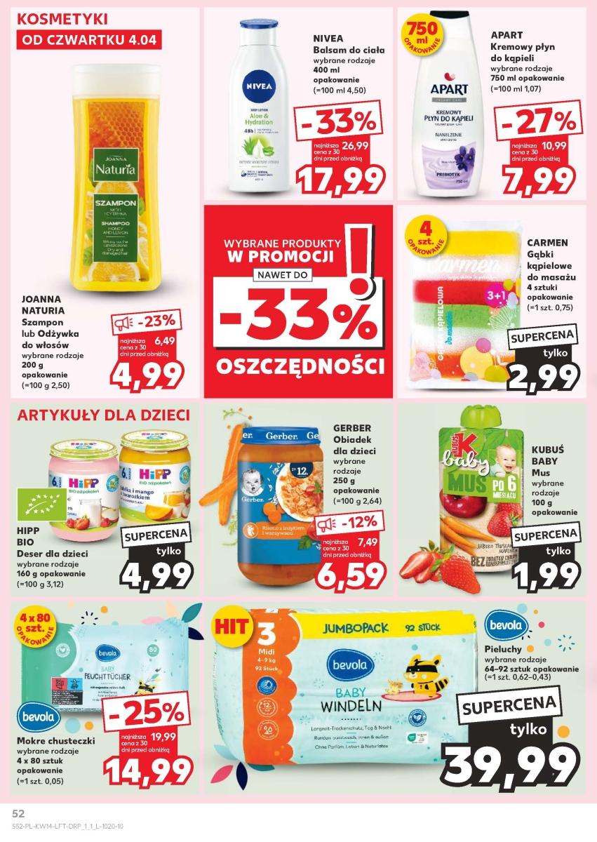 Gazetka promocyjna Kaufland str. 52