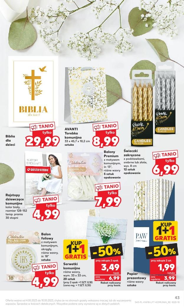 Gazetka promocyjna Kaufland str. 43