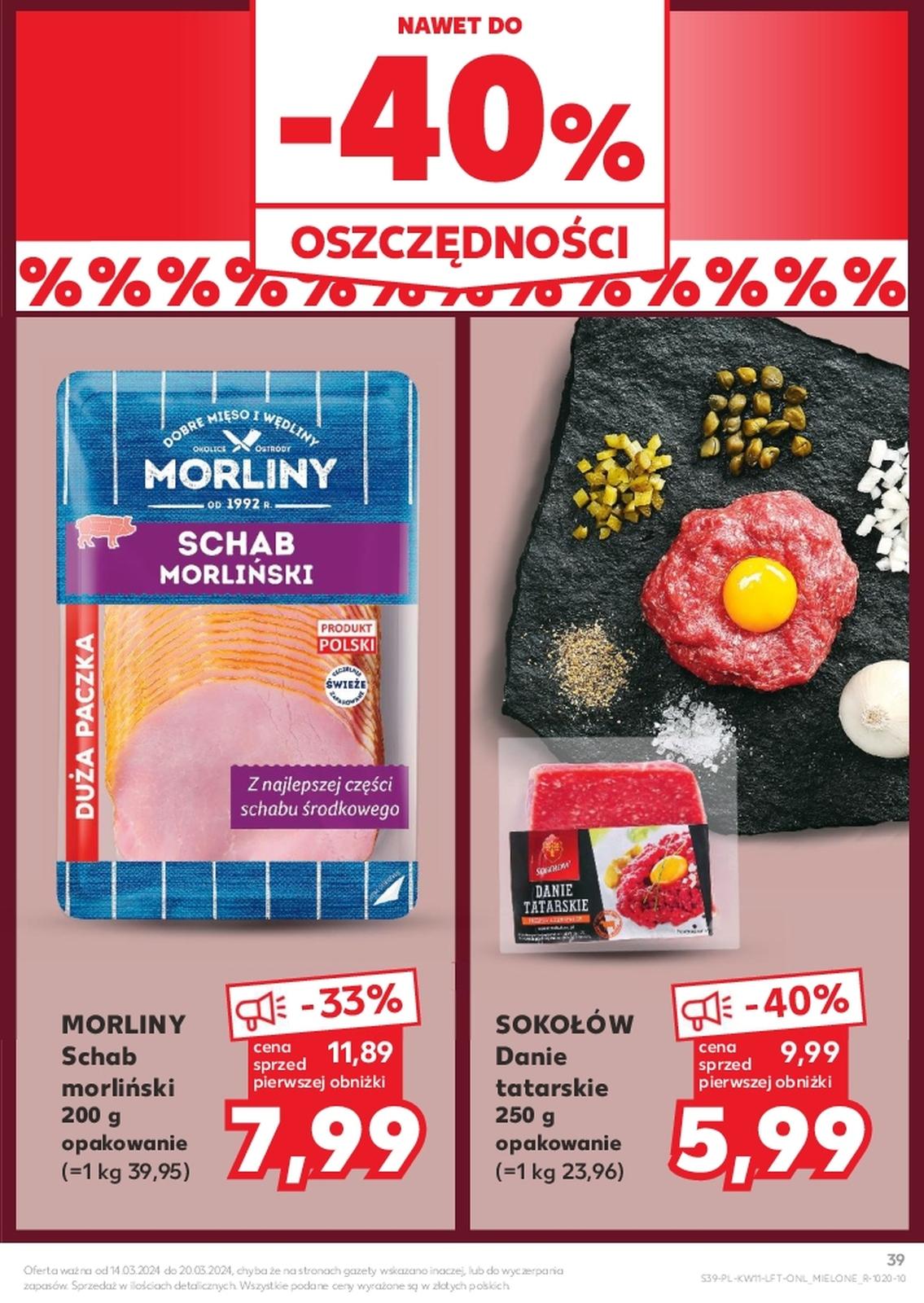 Gazetka promocyjna Kaufland str. 39