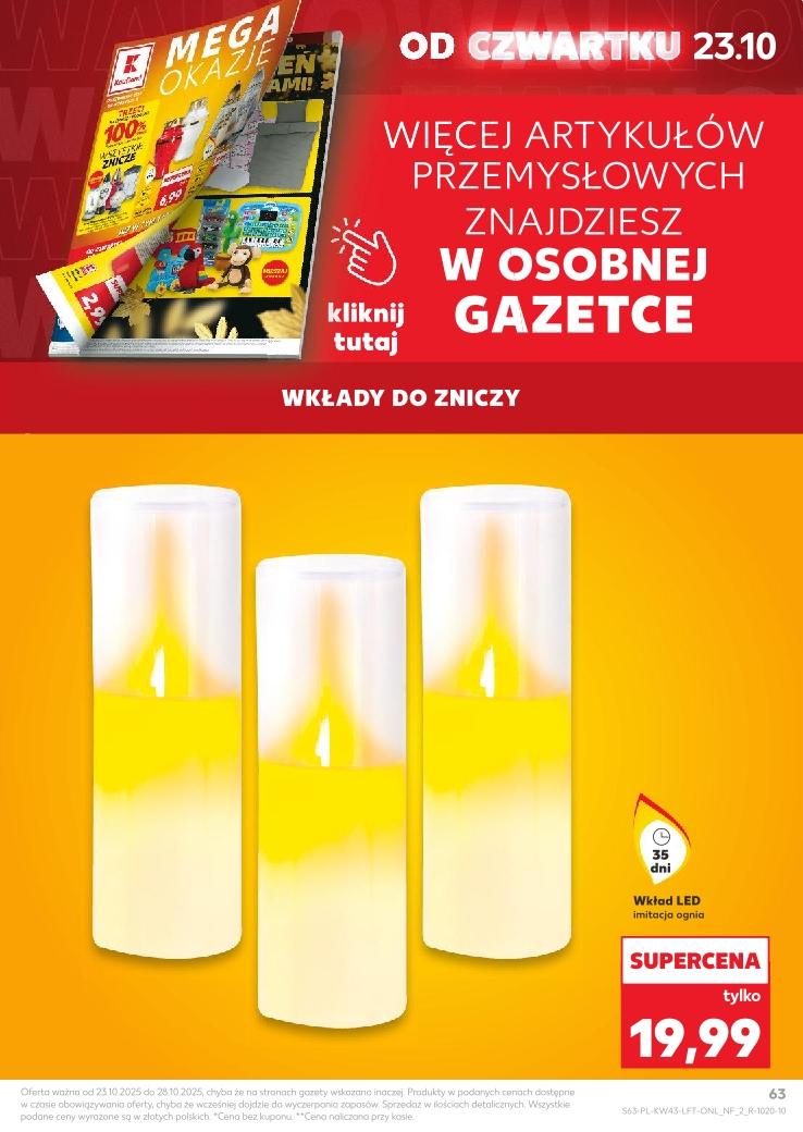 Gazetka promocyjna Kaufland str. 63
