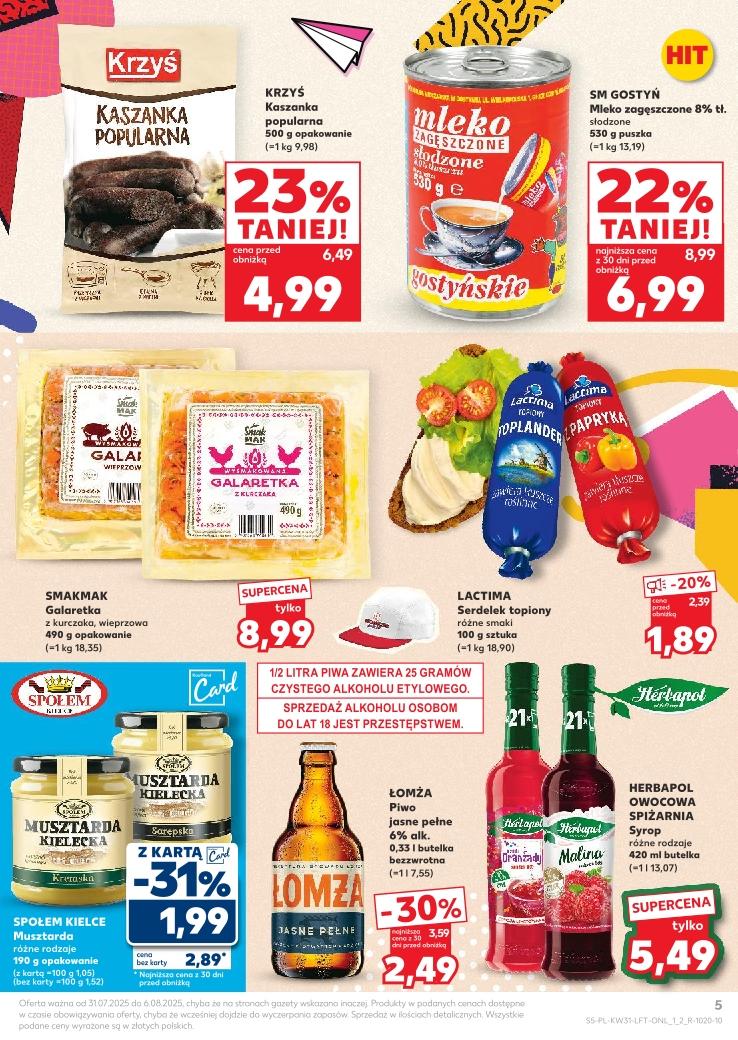 Gazetka promocyjna Kaufland str. 5