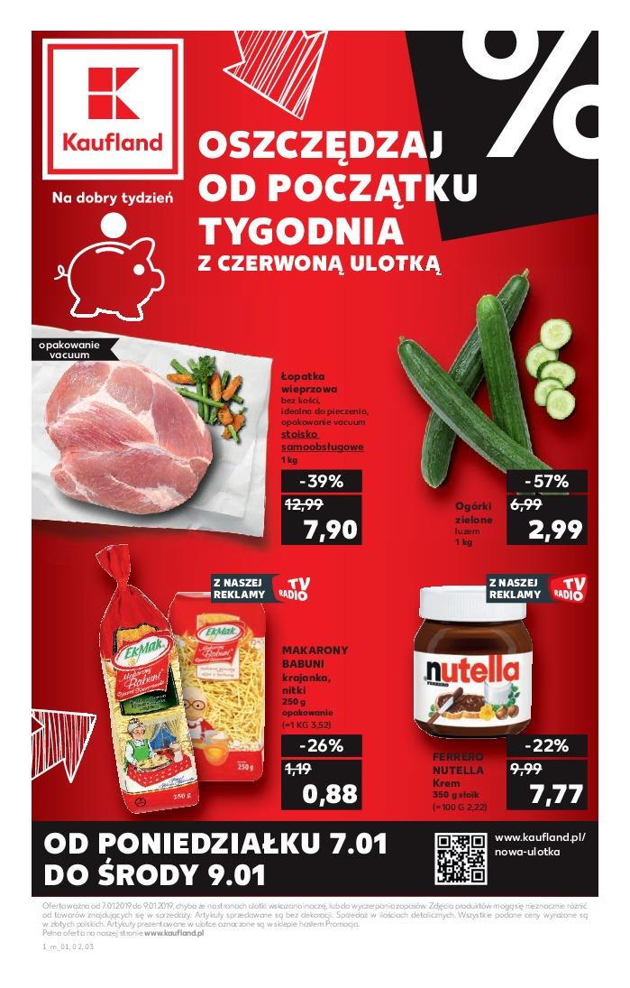 Gazetka promocyjna Kaufland str. 1