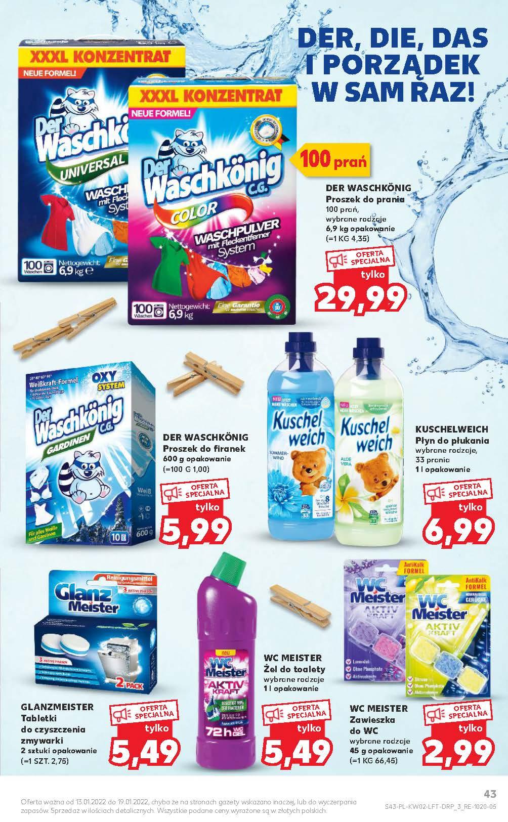 Gazetka promocyjna Kaufland str. 43