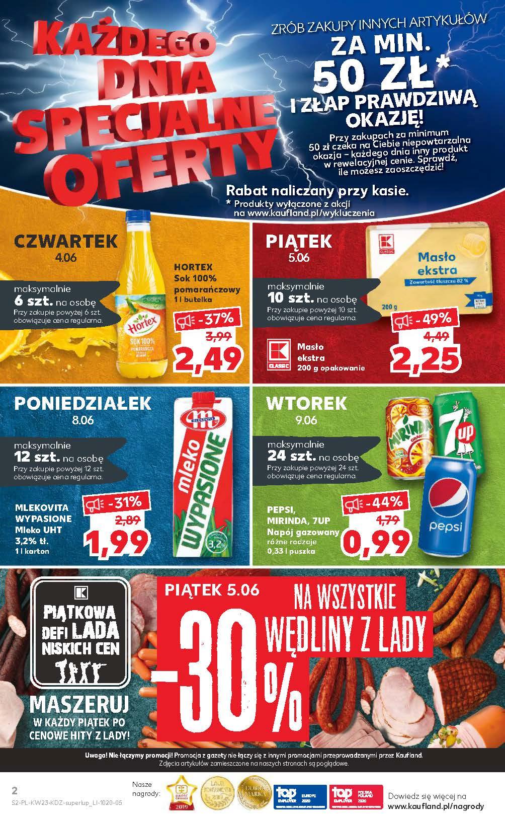 Gazetka promocyjna Kaufland str. 2