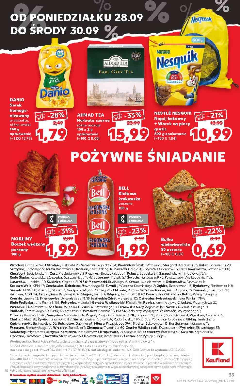 Gazetka promocyjna Kaufland str. 39