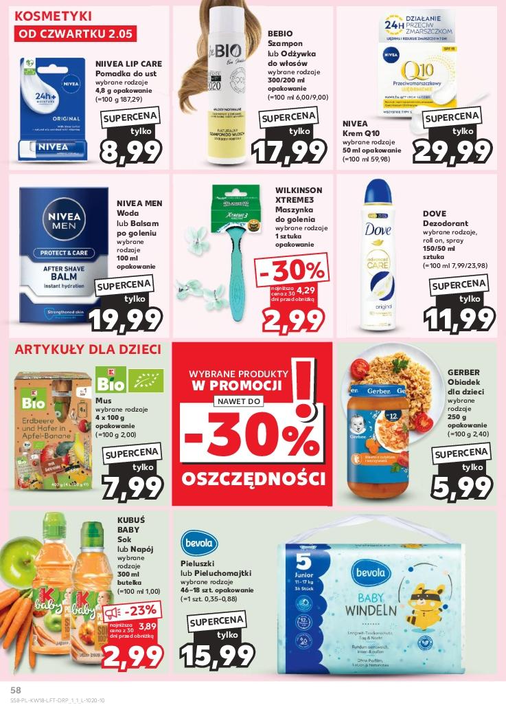 Gazetka promocyjna Kaufland str. 58