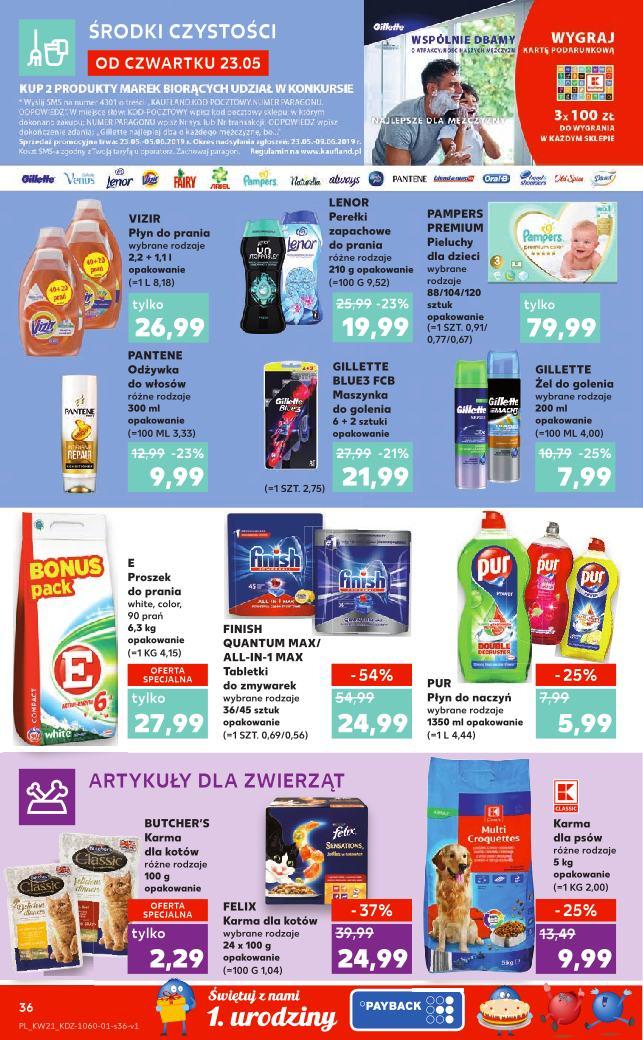 Gazetka promocyjna Kaufland str. 36