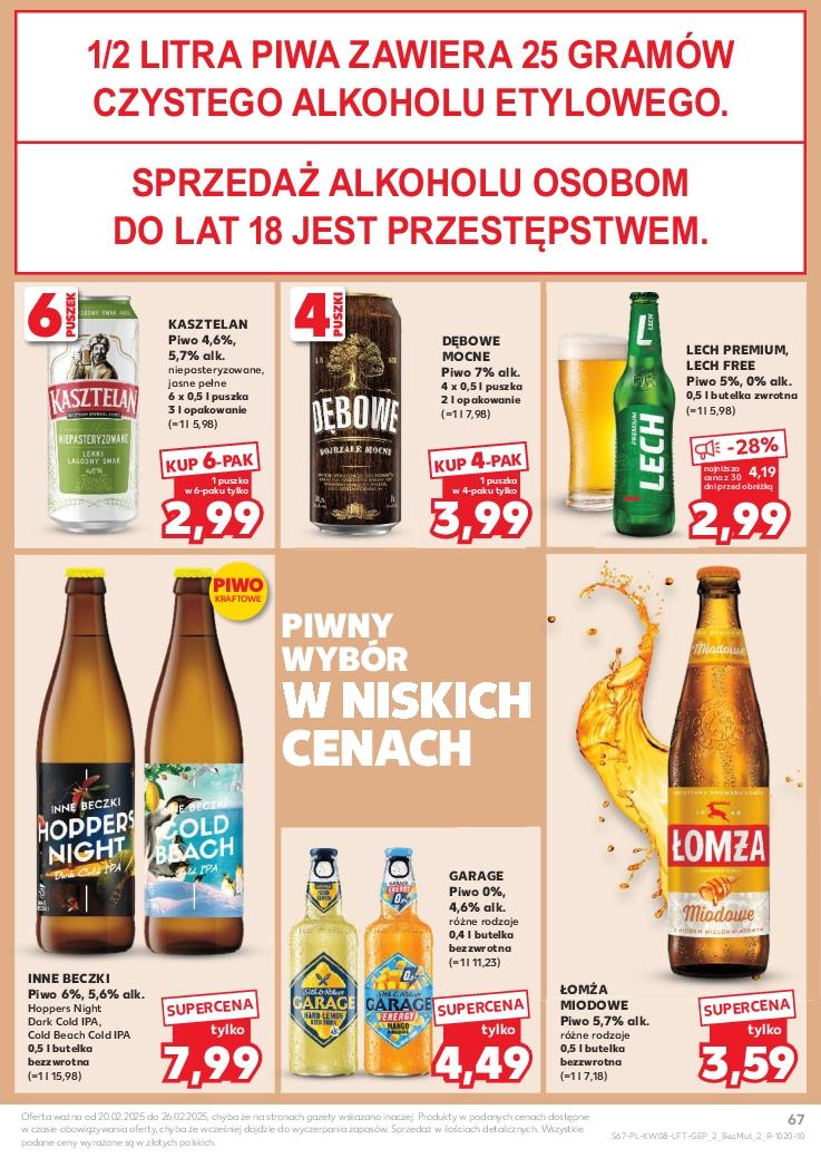 Gazetka promocyjna Kaufland str. 67