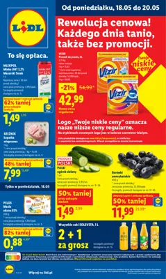 Lidl gazetka - od 18/05/2026 do 20/05/2026