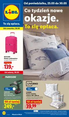 Lidl gazetka - od 25/05/2026 do 30/05/2026