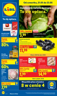 Lidl gazetka - od 21/05/2026 do 23/05/2026