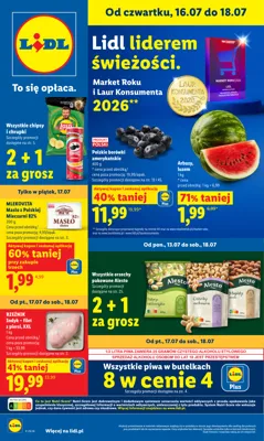 Lidl gazetka - od 16/07/2026 do 18/07/2026