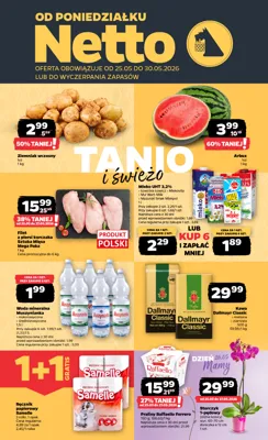 Netto gazetka - od 25/05/2026 do 30/05/2026