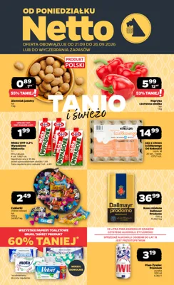 Netto gazetka - od 21/09/2026 do 26/09/2026